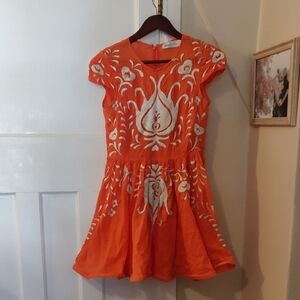 Alice McCall Orange Mini Dress